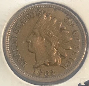 1862 Indian Cent, vz+ rar!  - Bild 1 von 4