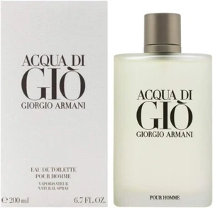 Giorgio Armani Acqua di Gio Eau de Toilette 200ml EDT Spray New & Sealed - Picture 1 of 1