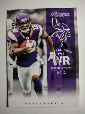 2012 Prestige Football Card #105 Percy Harvin - Image 1 of 2