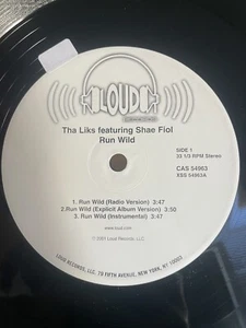 Tha Liks - “Run Wild / Anotha Round” Vinyl Record Loud Records 2001 NM - Picture 1 of 2