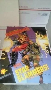 WARSTRIKE SIMONSON MALIBU Comics 1994 Promo Poster ULTRAVERSE 18x24 UNUSED - Picture 1 of 1