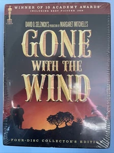 Gone with The Wind 2004 Collector's Edition 4 DVD Set Brand New Sealed Box Set - Picture 1 of 2