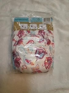 Charlie Banana Cloth Diaper Brand New Bliss 1 Diaper 2 Inserts One Size - Picture 1 of 2