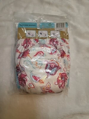 Charlie Banana Cloth Diaper Brand New Bliss 1 Diaper 2 Inserts One Size - Image 1 of 2