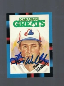 Tim Wallach Montreal Expos 1988 Leaf Baseball Card W/Our COA - Picture 1 of 1