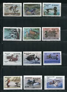 Missouri Duck Stamps 1-18 All MNH 1979-1996 - Picture 1 of 5
