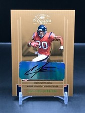 2005 Donruss Classics Andre Johnson 18/50 Auto Significant Signatures #37 TEXANS