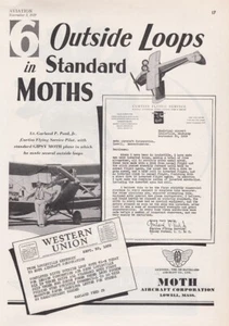 1929 D.H. Gipsy Moth Aircraft ad 12/7/2022g - Picture 1 of 1