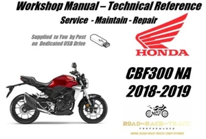 Honda CBF300NA CBF 300 NA Service Reparatur Werkstatthandbuch USB - Bild 1 von 11