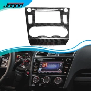 Consola de tablero de carbono navegación GPS pantalla panel embellecedor para Subaru WRX STI VA 18-21 - Imagen 1 de 9