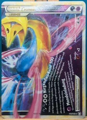 POKEMON - Triumph - Darkrai & Cresselia LEGENDE - 100/102 - deutsch - Bild 1 von 3