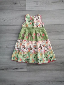 Next : Girls Green Floral Knee-length Dress, Age 3 Years - Picture 1 of 4