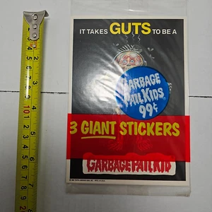 1986 Topps Cards Garbage Pail Kids GPK 3-Pack Giant STICKERS [NEW/NOS/SEALED] - Picture 1 of 2