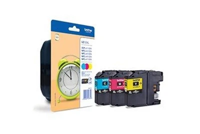 Brother Cyan Magenta Yellow High Capacity Ink Cartridge Multipack 3 X 8Ml Pack 3 - Image 1 of 3