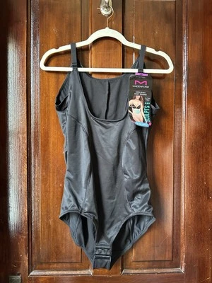 NWT Maidenform Black Open Bust Body Shaper RN# 15763 Size 2XL - Image 1 of 4