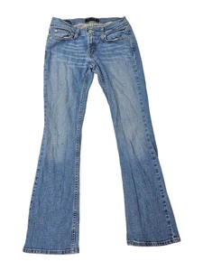 Levi's Too Superlow Denim Flare Bootcut Jeans Gr. 5M Light Wash Light Fade LESEN - Bild 1 von 16