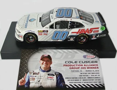 Fontana Race Win 2019 Xfinity Nascar #00  - Haas /Thompson - Cole Custer - 1:24 - Bild 1 von 4