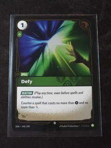 Riftbound Defy - Foil - 045/298 - Origins English - Mint - Picture 1 of 3