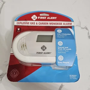 First Alert GC01 Combination Explosive Gas and Carbon Monoxide Alarm - Picture 1 of 6