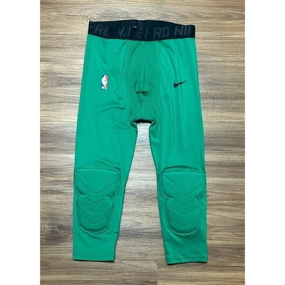 Nike Pro Hyperstrong Kyrie Irving Custom Player Padded Compression Pants Green - Image 1 of 4