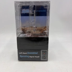 BLMA Models HO Scale 4037 Modern Single Head Block Signal Left Hand NEW - Picture 1 of 14