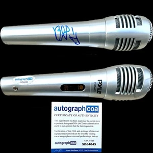 BLP KOSHER SIGNED MICROPHONE HOT RAP HIP HOP MUSIC AUTOGRAPH - ACOA COA - Picture 1 of 5