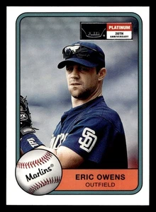2001 Fleer Platinum Edition Foil Parallel #191 Eric Owens Marlins #/201 - Bild 1 von 2