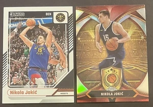2) 2024-25 TOPPS CHROME NIKOLA JOKIC BALL OF DUTY REFRACTOR #BOD-7 DONRUSS #188 - Picture 1 of 2