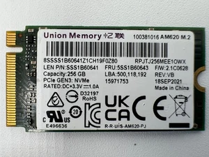 Union Memory 256GB M.2 NVMe SSD PCIe 3.0 x4 2242 PC Notebook Festplatte AM620 - Bild 1 von 3