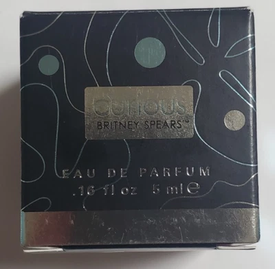 Britney Spears Curious Eau De Parfum Para Mujer 0.16 OZ/5 ml Mini (Raro) Foto 1 de 4