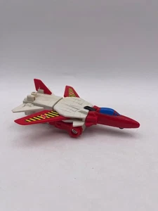Transformers G1 G2 Fuerza Europea de Rescate Jet Rojo Leozack - Imagen 1 de 5