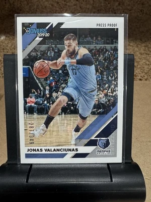 2019-20 Donruss Jonas Valanciunas Press Proof /349 Grizzlies - Image 1 of 3