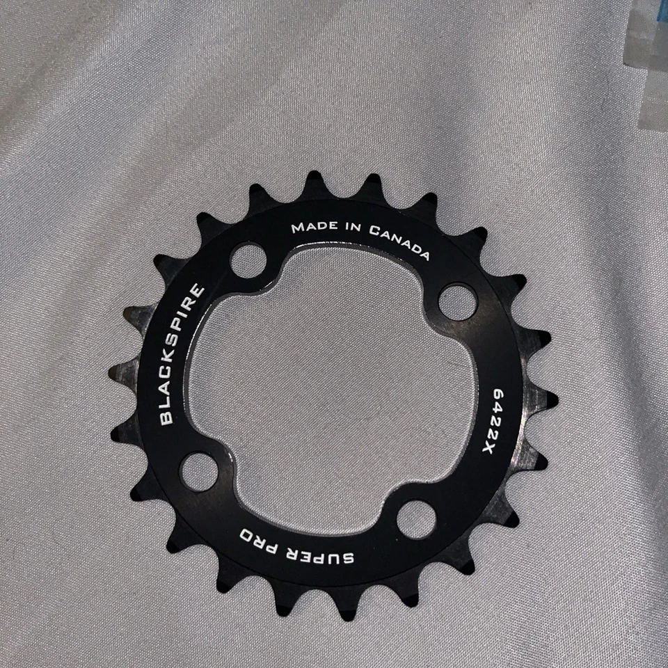 Anillo de 22 dientes Black Spire Super Pro Xtr M960 Foto 1 de 2