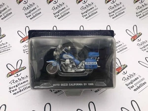 DIE CAST " MOTO GUZZI CALIFORNIA EV 1998 " POLIZIA SCALA 1/24 - Picture 1 of 2