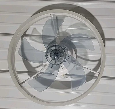 Monard Low Profile Ceiling Smart Fans with Lights, 19.7" Flush Mount Ceiling Fan - Image 1 of 4