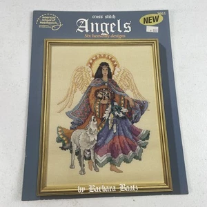 American School of Needlework Counted Cross Stitch 6 Angels Heavenly Designs - Picture 1 of 6