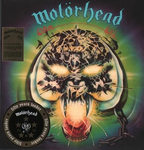 Motorhead Overkill LP vinyl Europe BMG 2025 50th Anniversary Celebration Edition - Picture 1 of 2