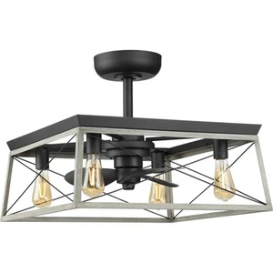Progress Lighting Briarwood 14 Briarwood 14" 3 Blade Indoor - Grey - Picture 1 of 12