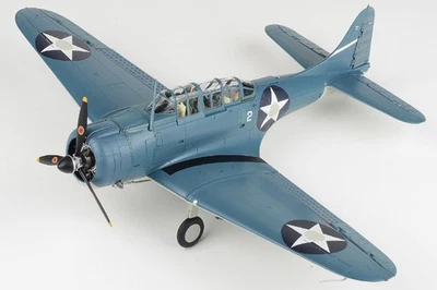 HA0212 Hobby Master SBD-2 Dauntless 1/32 Model White 2 USMC VMSB-241 - Image 1 of 2