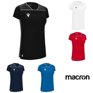 ECO SHIRT WOMAN VOLLEYBALL STEEL - MACRON - Size XS - 3XL - Picture 1 of 13