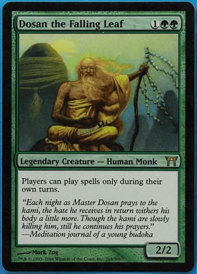 Dosan the Falling Leaf FOIL Champions of Kamigawa PLD CARD (505541) ABUGames - Image 1 of 2