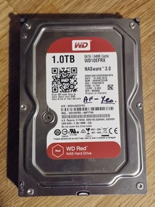 Western Digital Red NASware 3.0 WD10EFRX 3.5" SATA 1TB Hard Drive 100% Health - Picture 1 of 1