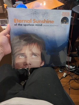 Eternal Sunshine of the Spotless Mind Soundtrack 2LP - RSD Orange Swirl Vinyl - Image 1 of 3