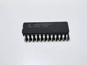 MBM100422A-7 Fujitsu ECL 1K Bipolar RAM 256x4 Bit Ceramic IC CDIP-24 - Bild 1 von 3