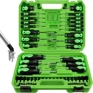 86PCS Magnetic Screwdriver Set,Includes Slotted/Phillips/Torx Mini Precision - Picture 1 of 9