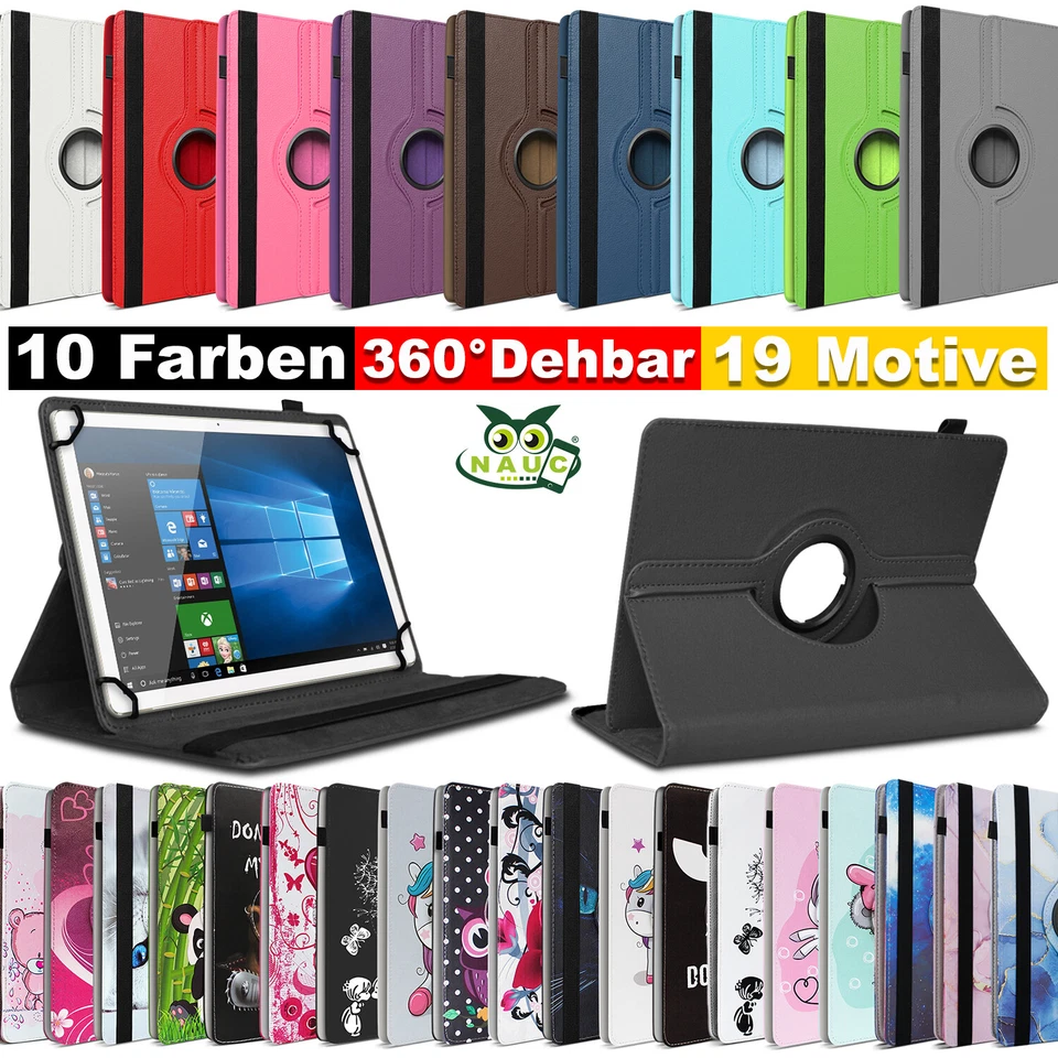 Tablet Hülle 360 Grad Drehbar für Acer Iconia Tab P10-11 Schutzhülle Tasche Case - Bild 1 von 1