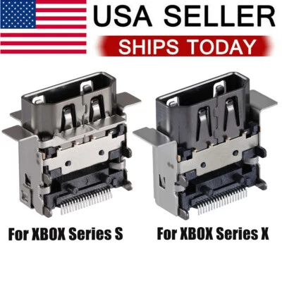 1-20X porta HDMI soquete conector dock para Microsoft XBOX Series S/ XBOX Series X - Imagem 1 de 4