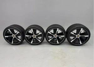 ORIGINAL PORSCHE TAYCAN S 21' EXCLUSIVE DESIGN ALUFELGEN GOODYEAR NEUREIFEN - Bild 1 von 17