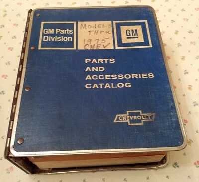 Chevrolet chassis and body illustration catalog models thru 1975 - Immagine 1 di 4