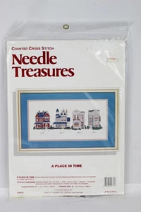JCA A Place In Time Victorian Houses Needle Treasures Counted Cross Stitch 02631 - Picture 1 of 6